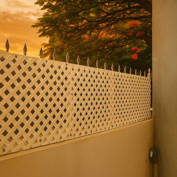Lattice Trellis Fence