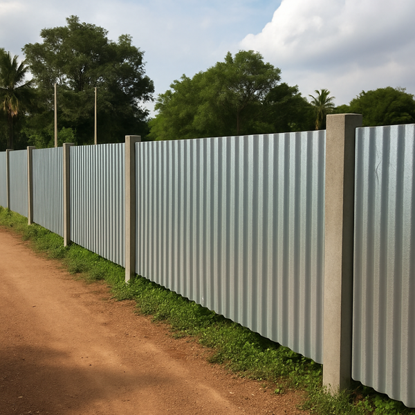 Galvalume Sheet Fence