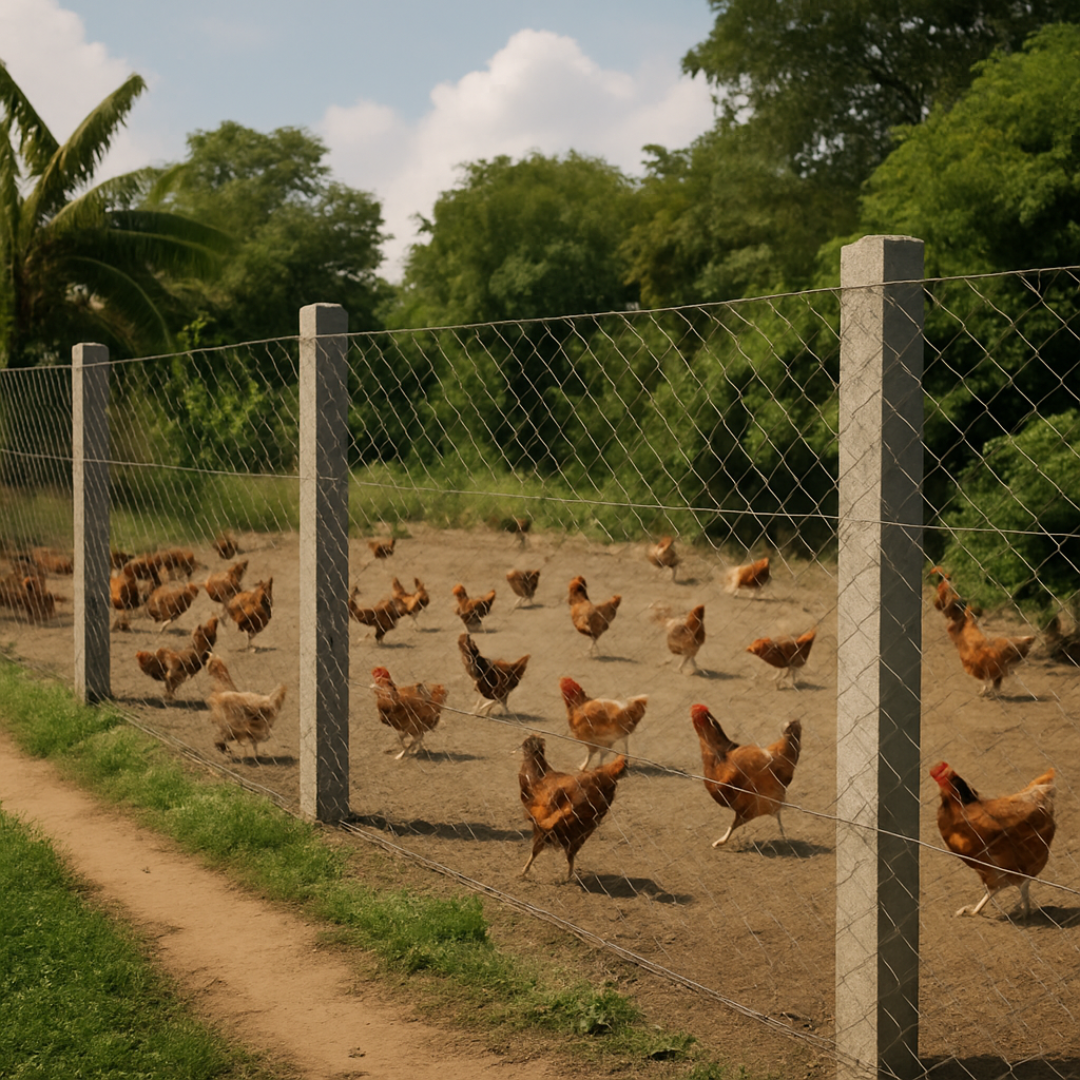Poultry Mesh Fence