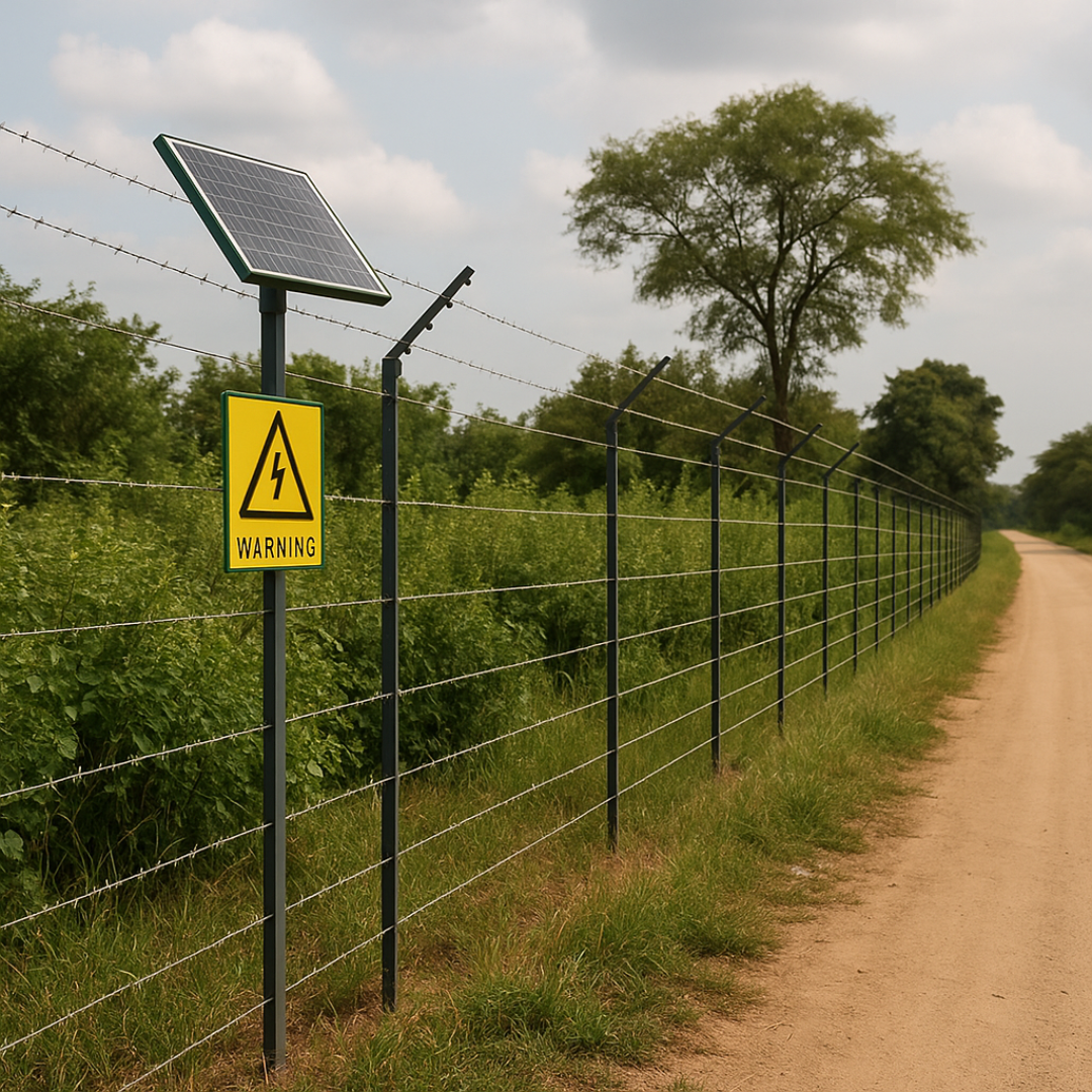 Solar Powered Electric Fence