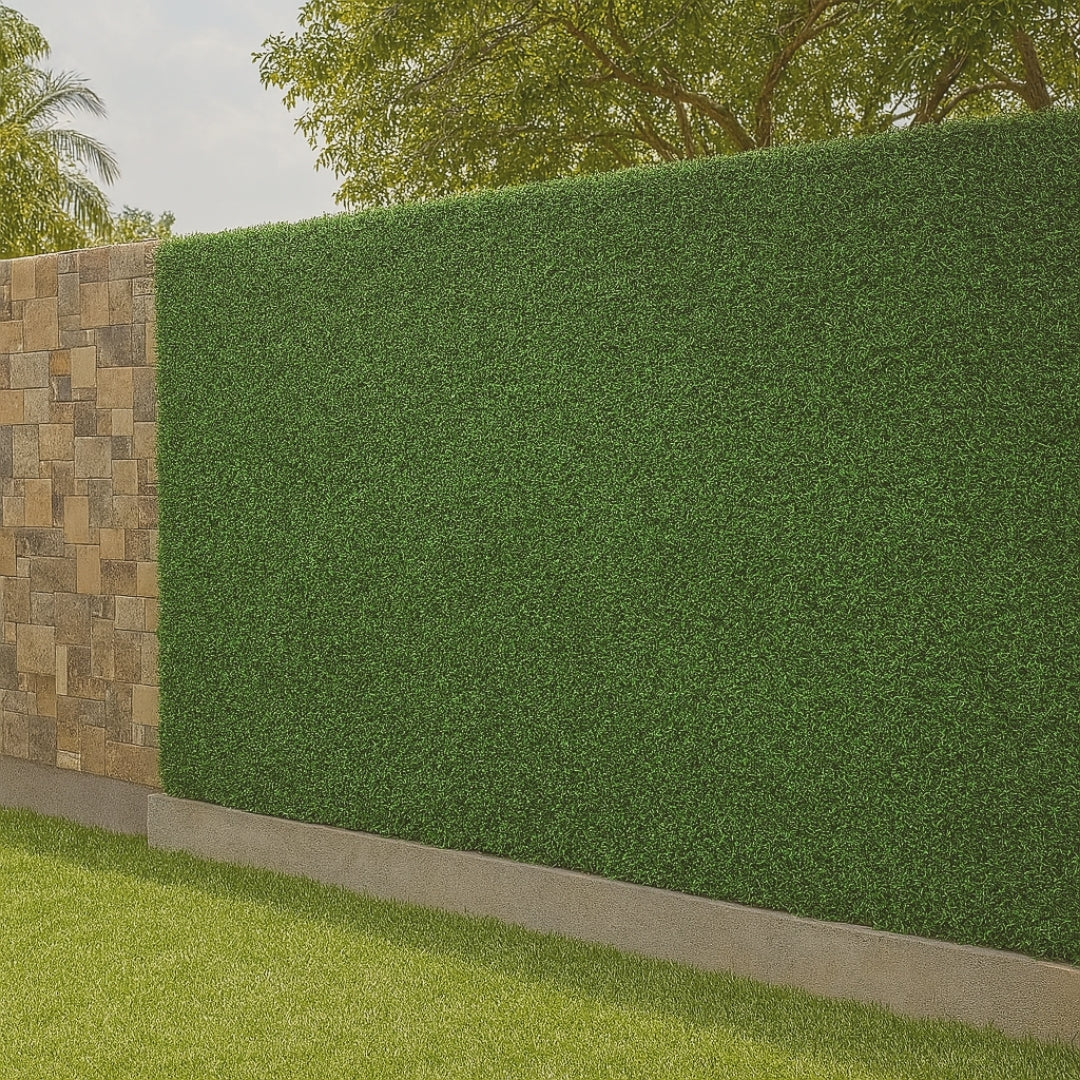 Artificial Grass Fence