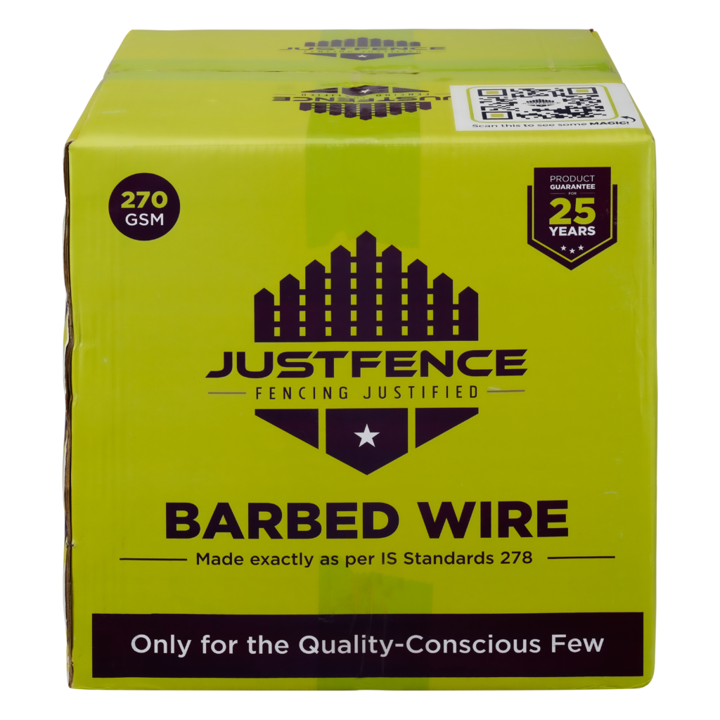 Corrosion-Free JF-270 Barbed Wire